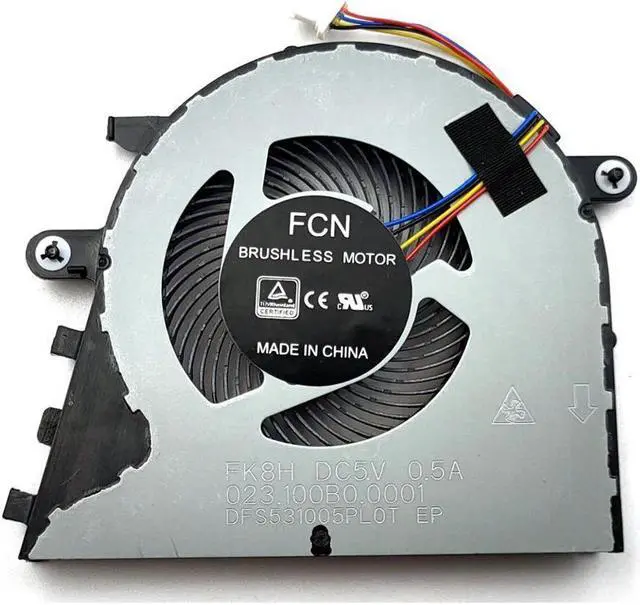 Alt view image 2 of 3 - New For Lenovo V330-15IKB V330-15ISK Laptop CPU Cooling Fan DFS531005PL0T