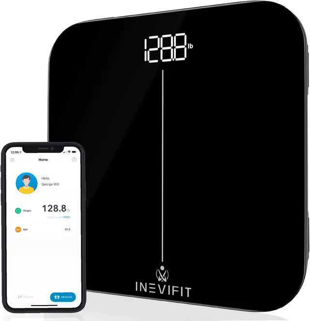 Main image of INEVIFIT Smart Premium Bathroom Scale with Bluetooth and Free Tracking INEVIFIT APP