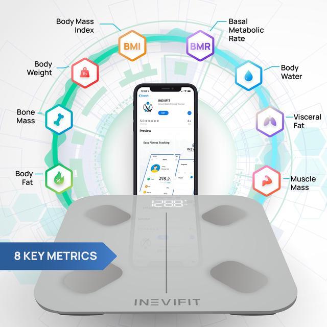 INEVIFIT Smart Body Composition Scale Tracking • Price »