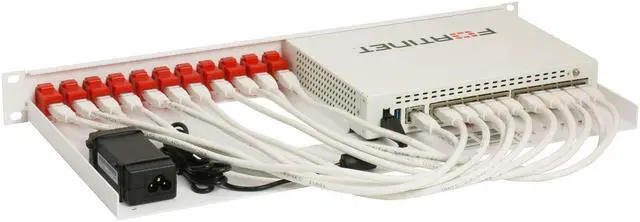 Alt view image 3 of 10 - Rackmount.IT RM-FR-T10 FortiRack Kit for FortiGate 60E & 61E