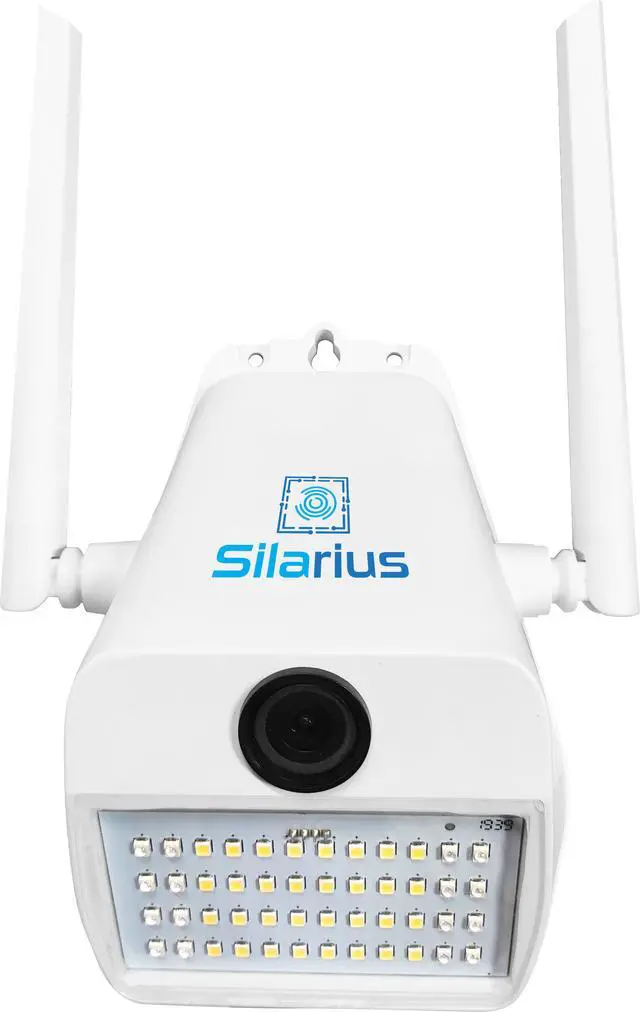 Alt view image 4 of 5 - Silarius SIL-LIGHTSWIFI2MP28 WiFi, APP enabled, fixed, 2MP full HD, Alarm lights, Outdoor camera, 2-Way Audio - 2.8mm lens