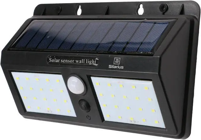 Main image of Silarius SIL-SOLARMOTION9 IP65 Solar PIR Motion detect light w/ Solar panel: 9V 1.3W
