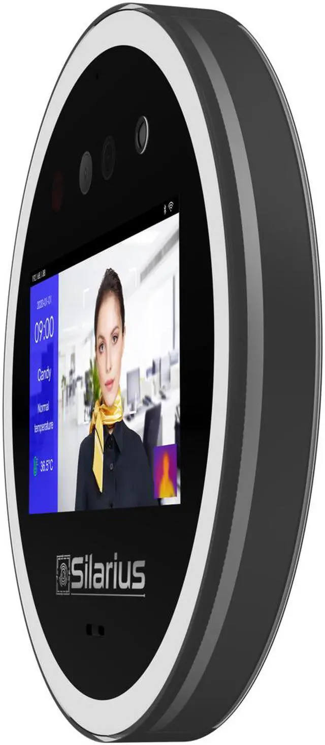 Alt view image 6 of 7 - Silarius SIL-ACCESSTEMP Smart Face Recognition, Temperature Measurement Device, Employee time management Device