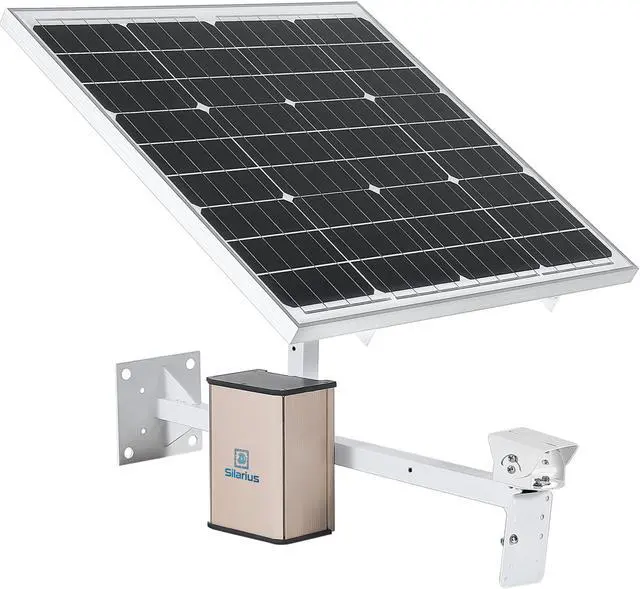 Alt view image 2 of 4 - Silarius SIL-SOLARPTZX224G60W40AH PTZ 5MP 3G/4G X22 Optical zoom w/Solar Power: 60W 40AH