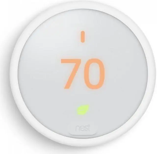Alt view image 3 of 5 - Nest T4001ES Thermostat E - White