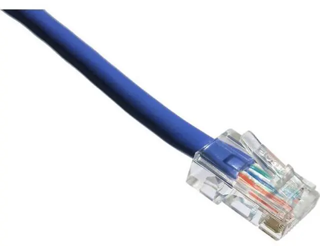 Alt view image 3 of 5 - Axion C5ENB-P100-AX Axiom 100FT CAT5E 350mhz Patch Cable - Category 5e for Network Device - Patch Cable - 100 ft - 1 x - 1 x - Gold-plated Contacts - Purple