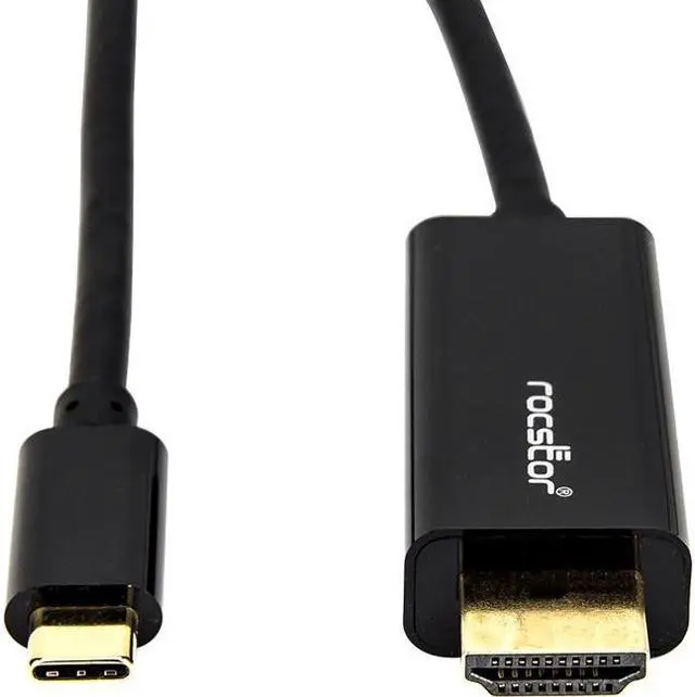 Alt view image 2 of 6 - Rocstor 6 Ft Usb-C Male To Hdmi Male Cable - Su