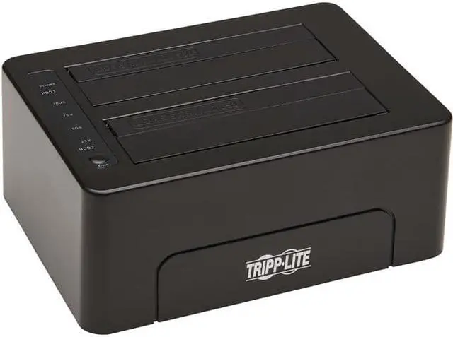 Alt view image 8 of 15 - Tripp Lite U339-E02 Drive Enclosure USB 3.0 Type B External Drive Enclosure