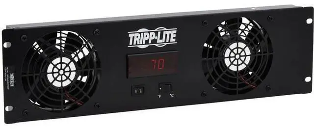 Alt view image 2 of 15 - Tripp Lite Srfan3udctemp Fan Tray