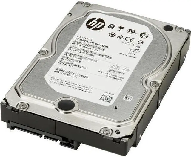 Alt view image 4 of 12 - HP K4T76AA 4TB 7200 RPM SATA 6.0Gb/s 3.5" Hard Drive