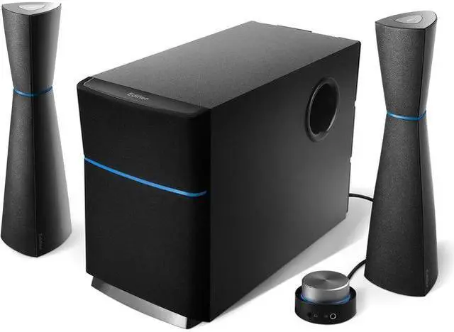 Alt view image 8 of 11 - Edifier M3200 34-Watt-RMS 2.1-Channel Audio Speakers with 16-Watt Subwoofer Black (EEC4009976)