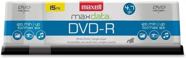 Alt view image 4 of 8 - MAXELL 638006 MAXELL 4.7 GB 16X DVD-R