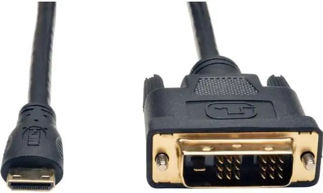 Alt view image 8 of 14 - TRIPP LITE P566-003-MINI 3FT MINI HDMI TO DVI DIGITAL