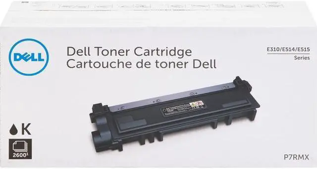 Alt view image 2 of 6 - DELL PRINTER ACCESSORIES P7RMX BLK HY TONER FOR E31X PRINTER