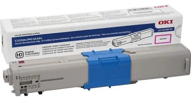 Alt view image 3 of 7 - Oki Original Toner Cartridge - Magenta - LED - 3000 Pages - 1 / Each