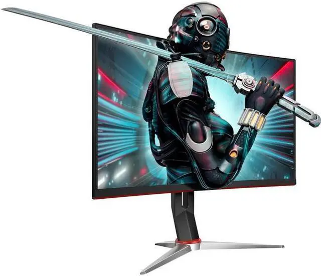 Alt view image 11 of 13 - AOC CQ27G2 27" Super Curved Frameless Gaming Monitor QHD 2K, 1500R Curved VA, 1ms, 144Hz, FreeSync, Height Adjustable