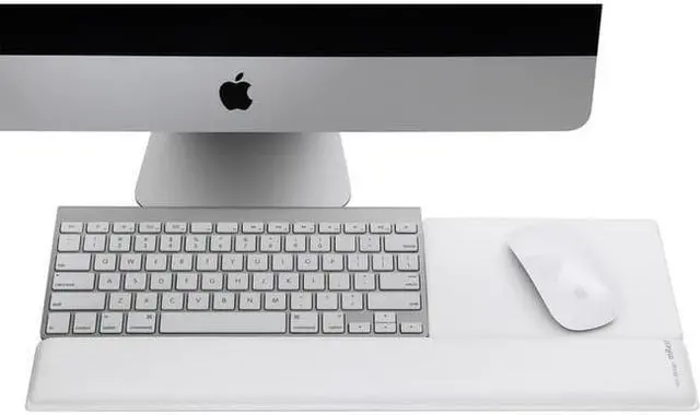 Alt view image 7 of 19 - RAIN DESIGN 10011 MREST WRIST REST  and  MOUSE PAD - WHITE