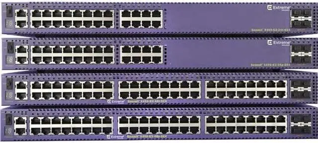 Alt view image 6 of 8 - Extreme Networks Summit X450-G2-48p-10GE4 Ethernet Switch