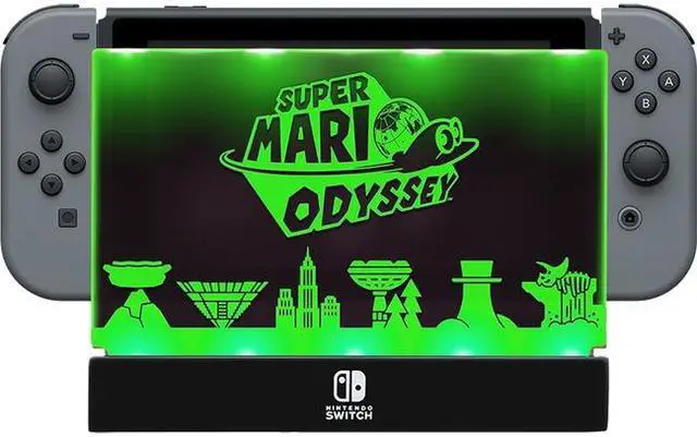 Alt view image 6 of 7 - PDP - Light-Up Dock Glow Shield - Nintendo Switch (500-042)