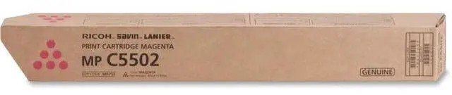 Alt view image 7 of 11 - Magenta Toner Cartridge for Ricoh 841753 Aficio MP C4502, Aficio MP C4502A, Aficio MP C5502, Aficio MP C5502A, Genuine Ricoh Brand