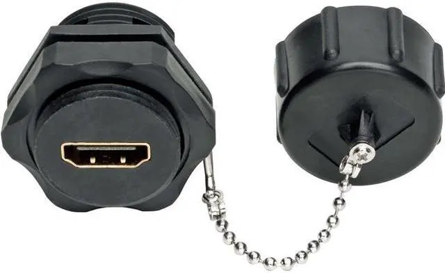 Alt view image 14 of 18 - Tripp Lite P569-000-FF-IND 4K HDMI Coupler with Ethernet, IP67 Rated