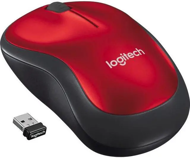 Alt view image 4 of 15 - LOGITECH - COMPUTER ACCESSORIES 910-003635 M185 COMFORT WRLS MOUSE RED