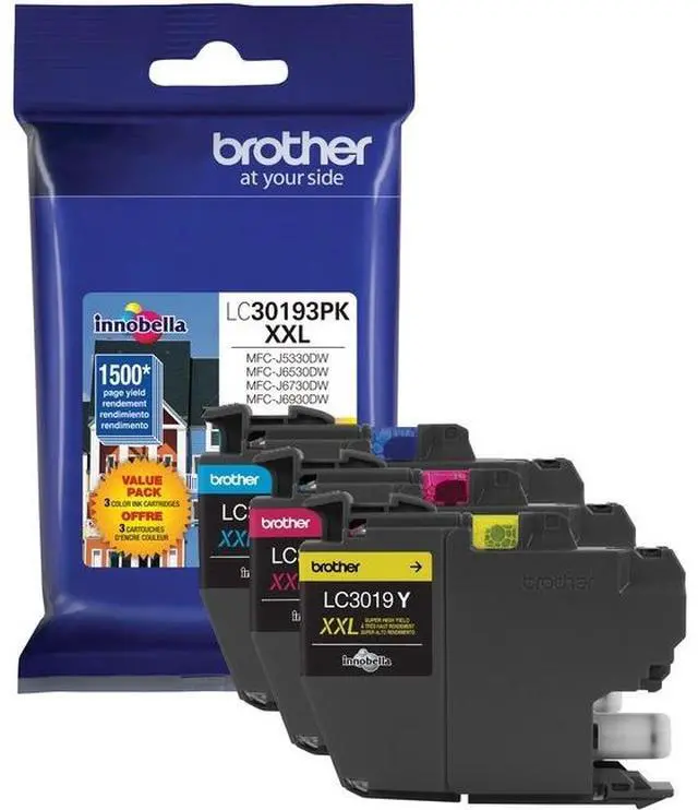 Alt view image 6 of 7 - Brother HIGH YIELD INK CART-CO 3PK F/ MFCJ6930DW