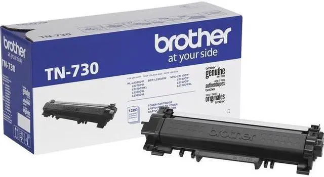 Alt view image 8 of 20 - Brother TN730 Toner Cartridge - Black