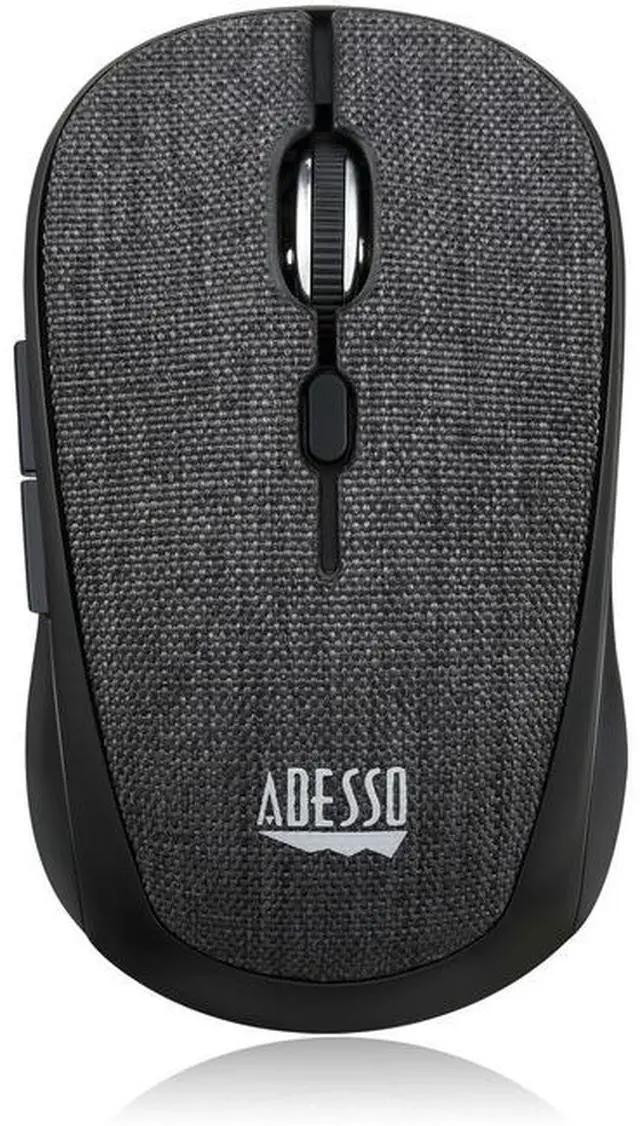Alt view image 10 of 13 - ADESSO INC. iMouseS80B Wireless Optical Fabric Mouse
