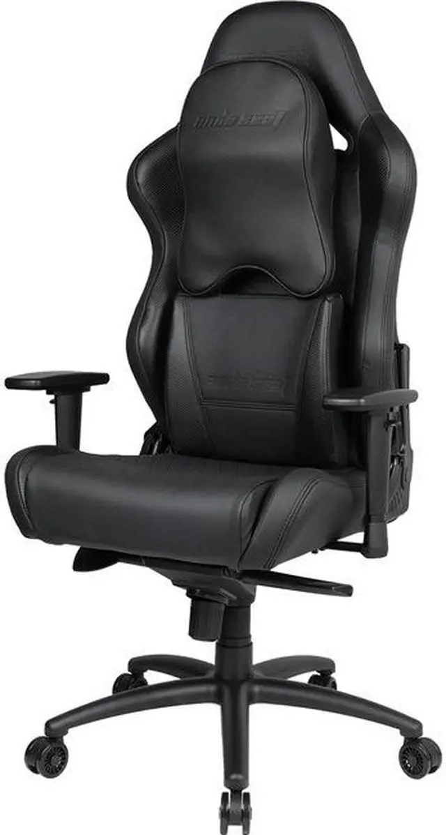 Alt view image 8 of 8 - Anda Seat Dark Wizard Premium Gaming Chair With Lumbar Support and Headrest (Black) AD4XL-WIZARD-B-PV/C