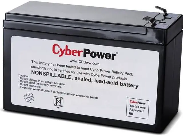 Alt view image 3 of 4 - CYBERPOWER SYSTEMS USA RB1280 UPS REPLACEMENT BATT CARTRIDGE