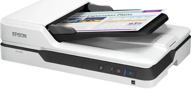 Alt view image 17 of 20 - EPSON WorkForce DS-1630 (B11B239201) Duplex 1200 dpi x 1200 dpi USB Color Flatbed Scanner