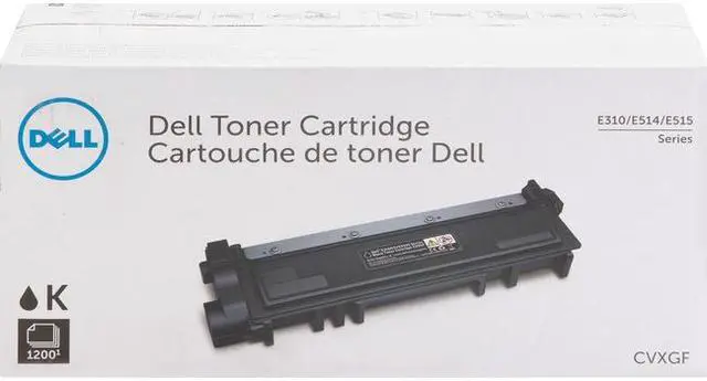 Alt view image 4 of 8 - Dell CVXGF Black Toner Cartridge