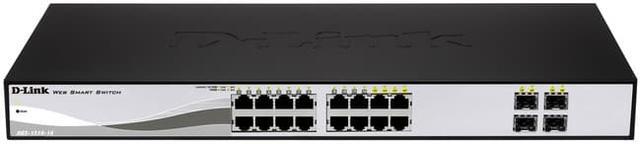 Alt view image 10 of 13 - 16 Port Gig Web Smart Switch