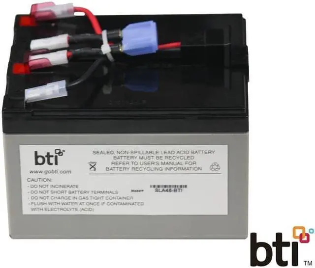 Alt view image 8 of 10 - Bti Replacement Battery Rbc48 For Apc - Ups Battery - Lead Acid
