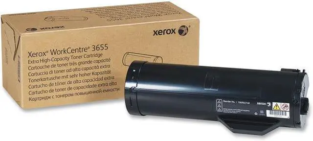 Alt view image 3 of 5 - Xerox 106R02740 Extra High Yield Toner Cartridge - Black