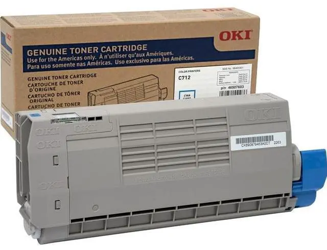 Alt view image 4 of 7 - Oki Original Toner Cartridge - Cyan - LED - 11500 Pages - 1 / Each