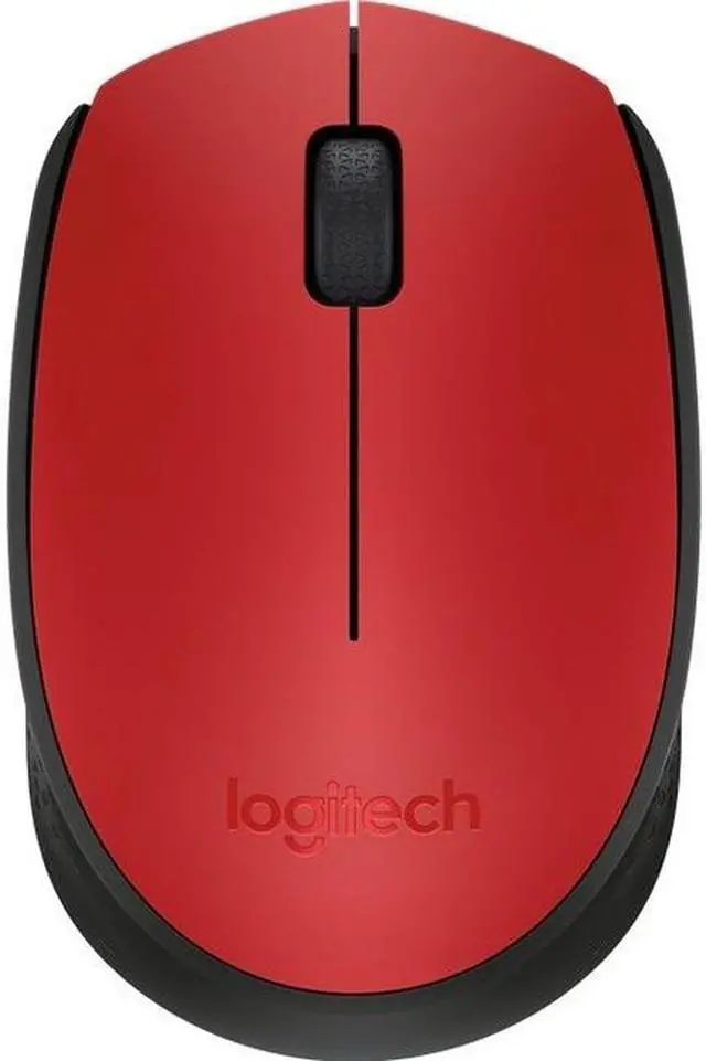 Alt view image 9 of 19 - Logitech M170 910-004941 Red 1 x Wheel USB RF Wireless Optical Mouse