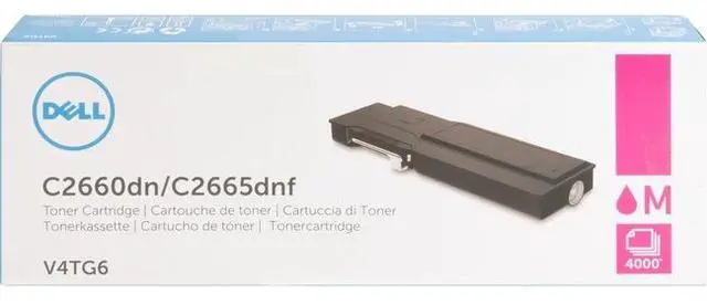 Alt view image 2 of 7 - Dell Toner Cartridge - Laser - High Yield - 4000 Pages - Magenta - 1 / Pack