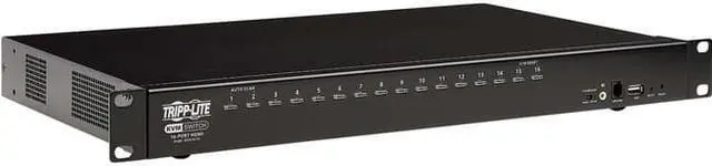 Alt view image 7 of 15 - Tripp Lite Hdmi/Usb Kvm Switch 16Port Audio/Video Usb Peripheral Sharing 1U