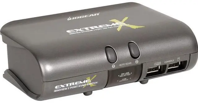 Alt view image 3 of 4 - Iogear Miniview Gcs1732 Kvm Switch