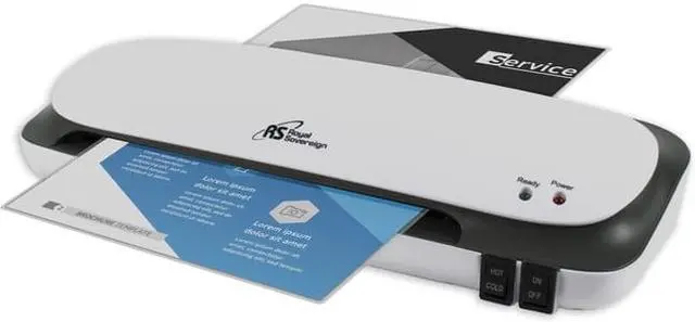 Alt view image 8 of 16 - Royal 9" Sovereign Hot/Cool Photo and Document Laminator