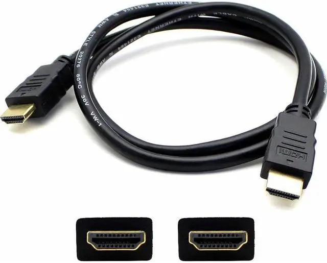 Alt view image 4 of 6 - ADDON HDMIHSMM3 3FT (1M) HDMI 1.4 HIGH SPEED