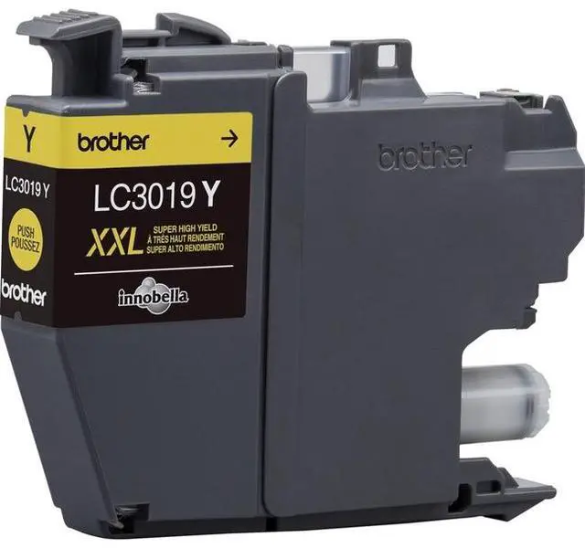 Alt view image 3 of 4 - Brother LC3019 Yellow Ink Cartridge, Super High Yield, LC3019YS