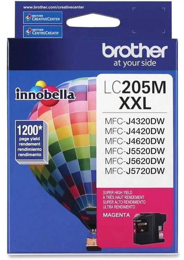 Alt view image 4 of 5 - Brother Innobella LC205MS Ink Cartridge - Magenta