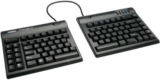 Alt view image 5 of 11 - Kinesis Freestyle2  Keyboard For Pc, Us English, Black, 9