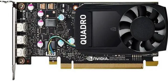Alt view image 2 of 2 - HP Quadro P400 Graphic Card