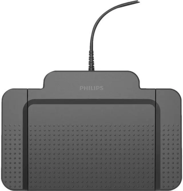 Alt view image 4 of 4 - Philips 4-Pedal Transcription USB Foot Control Anti-Slip ACC2330