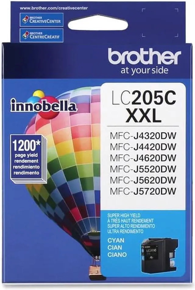 Alt view image 3 of 4 - Brother Innobella LC205CS Ink Cartridge - Cyan