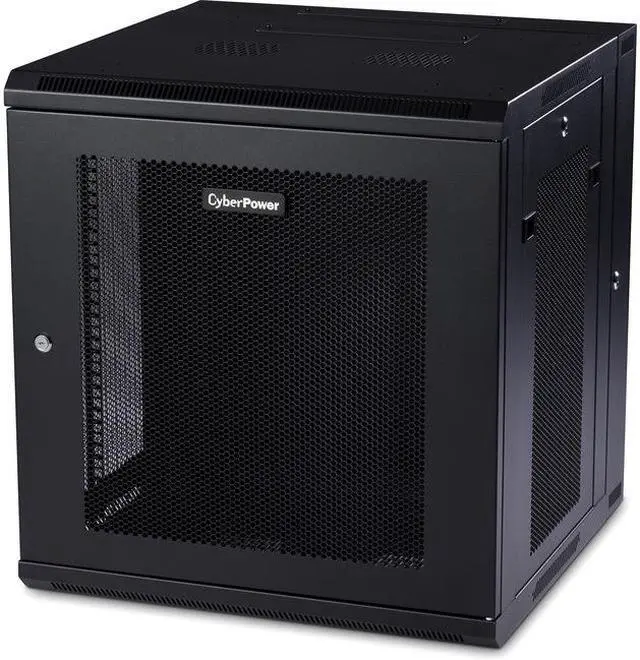 Alt view image 18 of 19 - CYBERPOWER CR12U51001 12U WALL MNT RACK